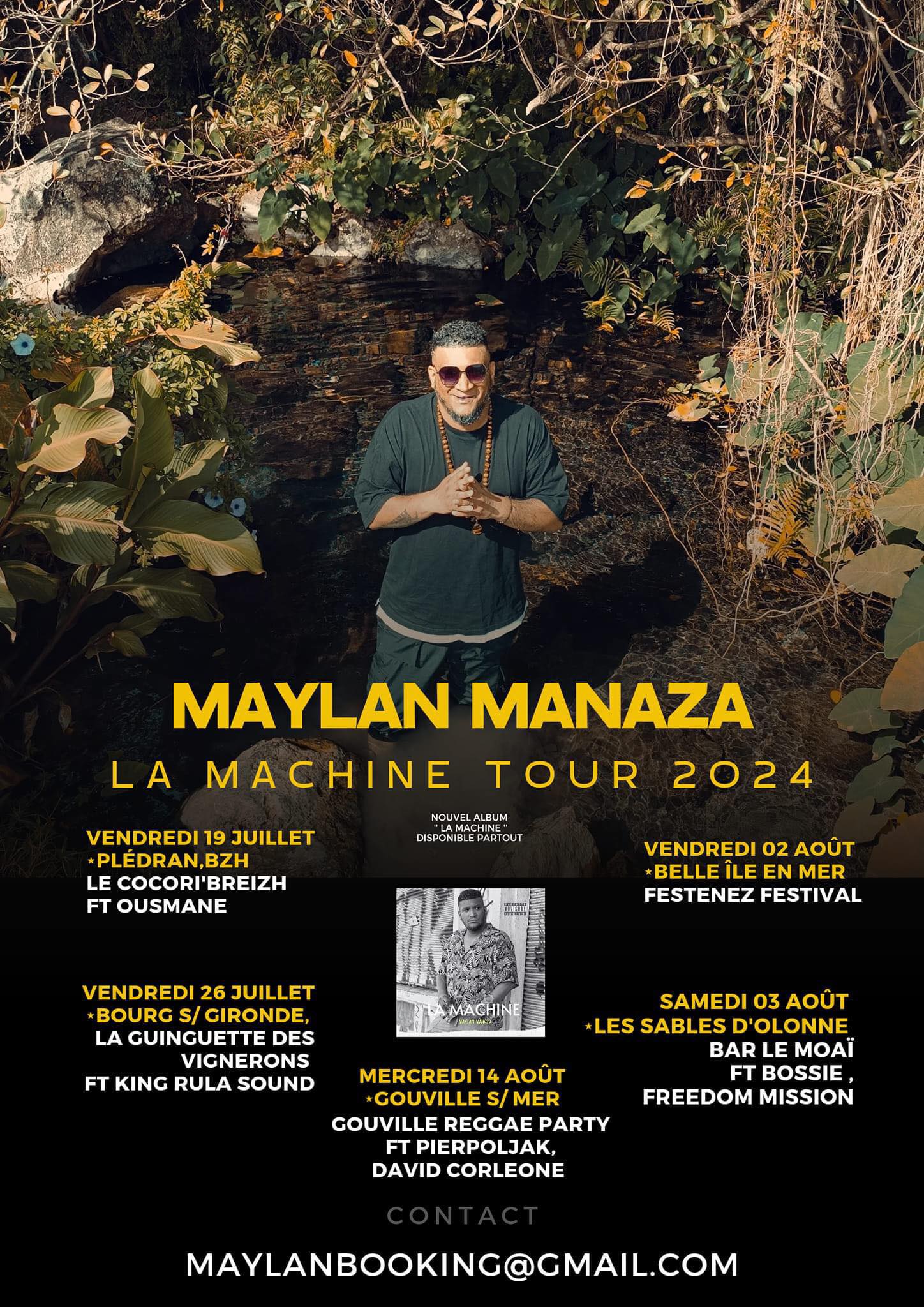 Maylan Manaza « La Machine Tour 2024 »